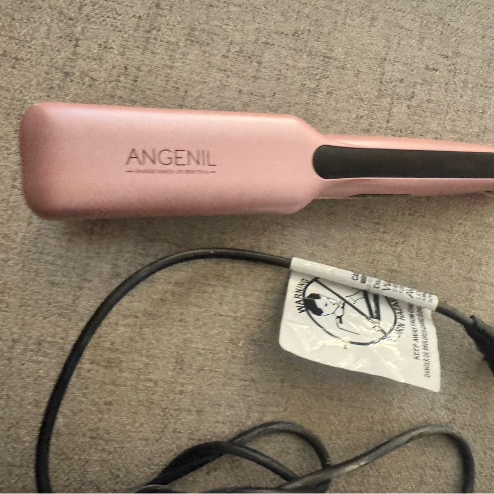 Angenil Pink Hair Straightener